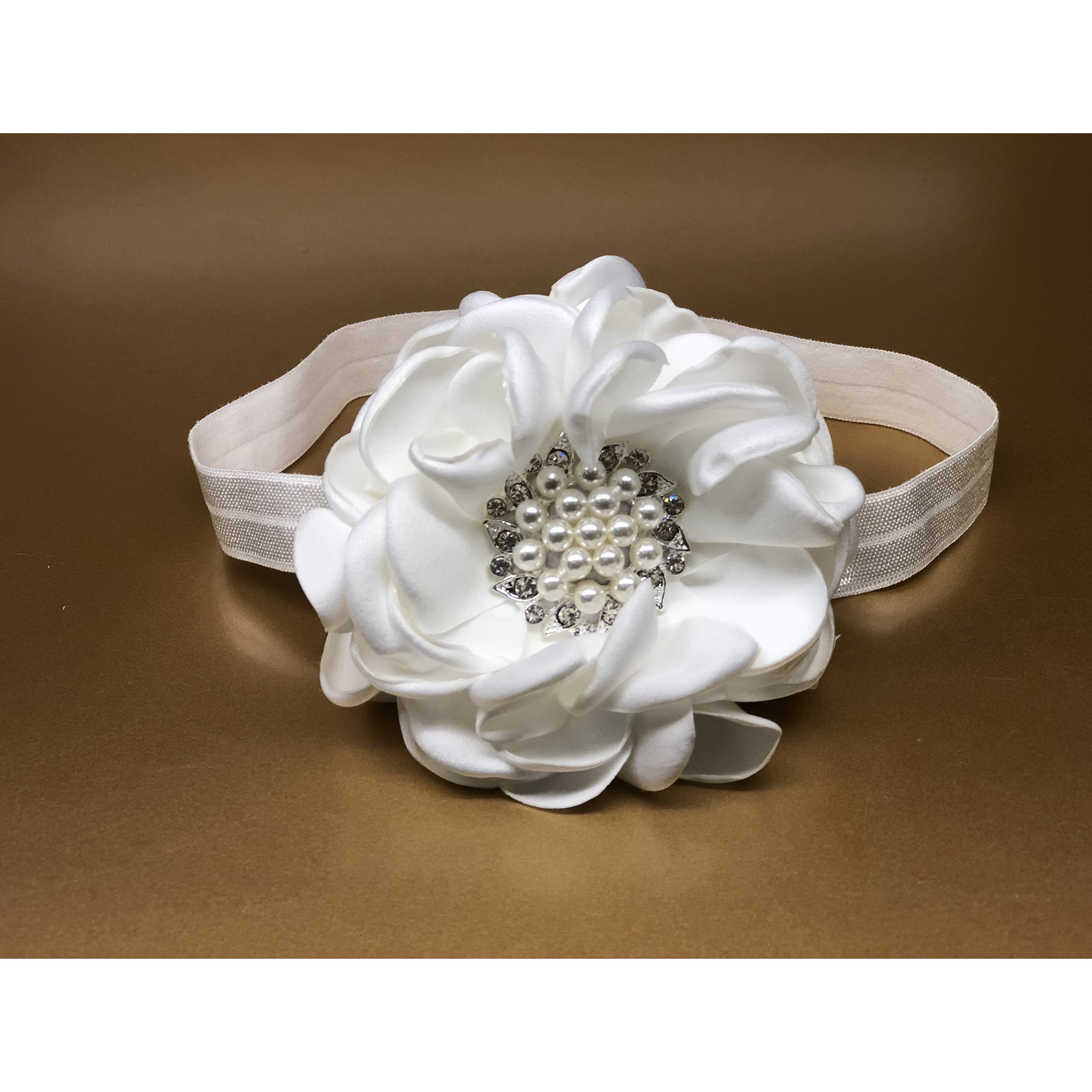 Casablanca Fleur Elastic Headband